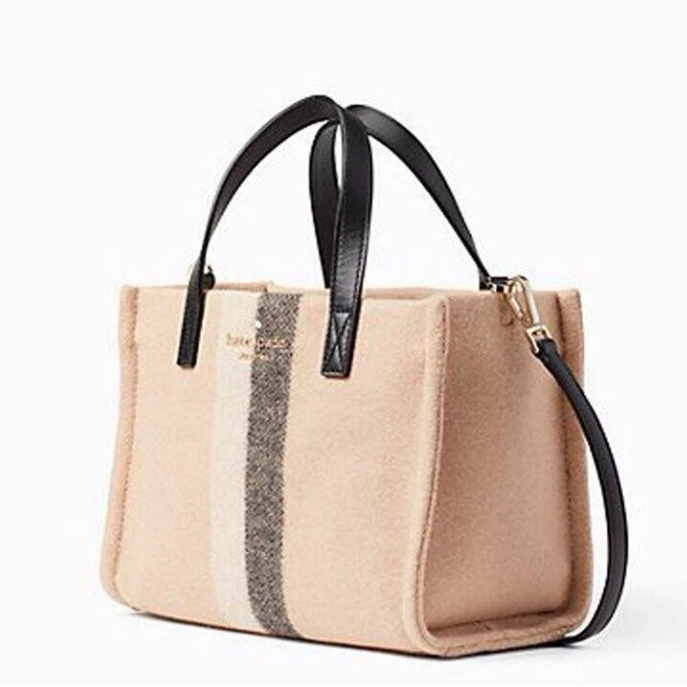 NWT KATE SPADE WASHINGTON SQUARE SAM FELT TOTE CROSSBODY - Picture 5 of 12